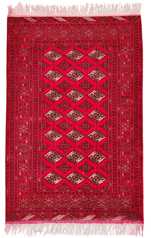 Antique Turkish Rug - Floral Vine Pattern