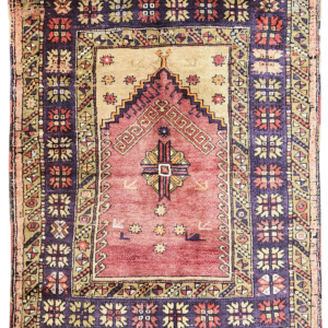 Handwoven Turkish Runner Rug - Narrow Hallway Accent