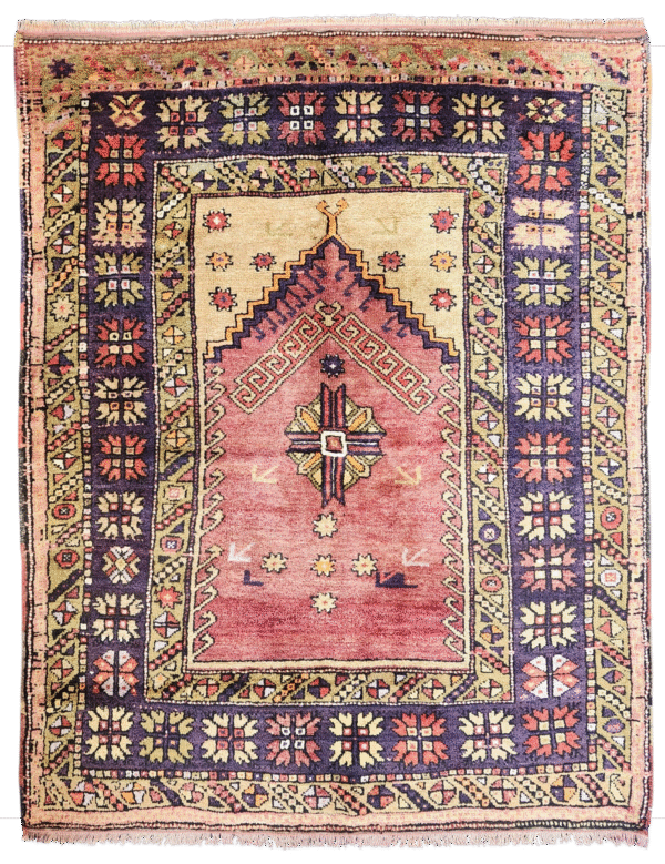 Handwoven Turkish Runner Rug - Narrow Hallway Accent