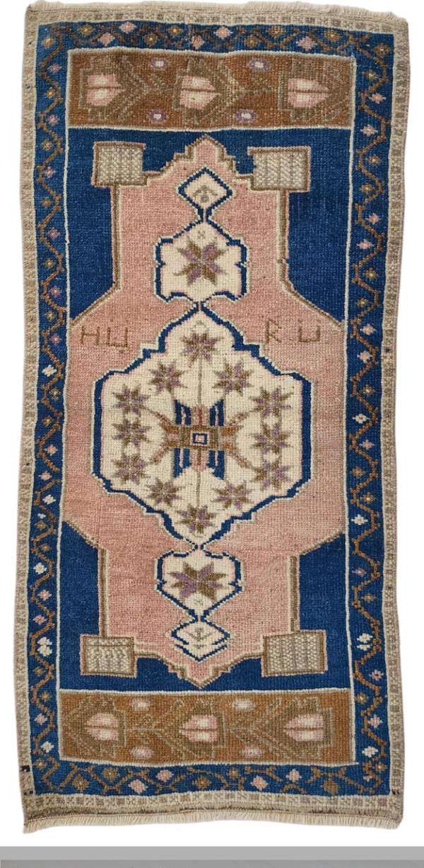 Handmade Turkish Rug - Soft Wool with Earth Tones