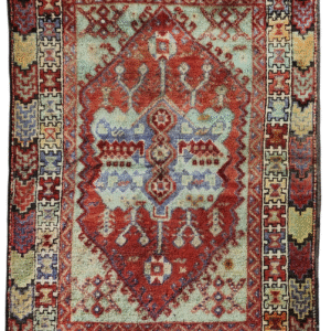 Antique Turkish Rug - Geometric Motifs